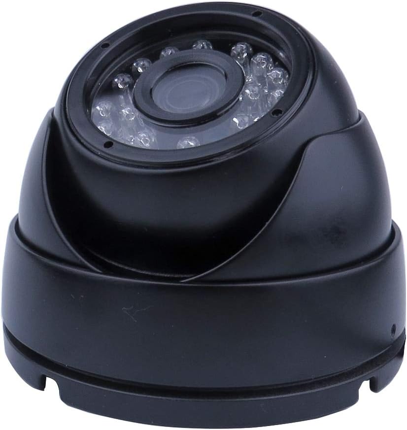 Cámara domo para automóvil AHD HD de resolución 1080P y 2.0 MP, no impermeable, visión nocturna por infrarrojos, trabajos de bricolaje, grabadora DVR de 1080P